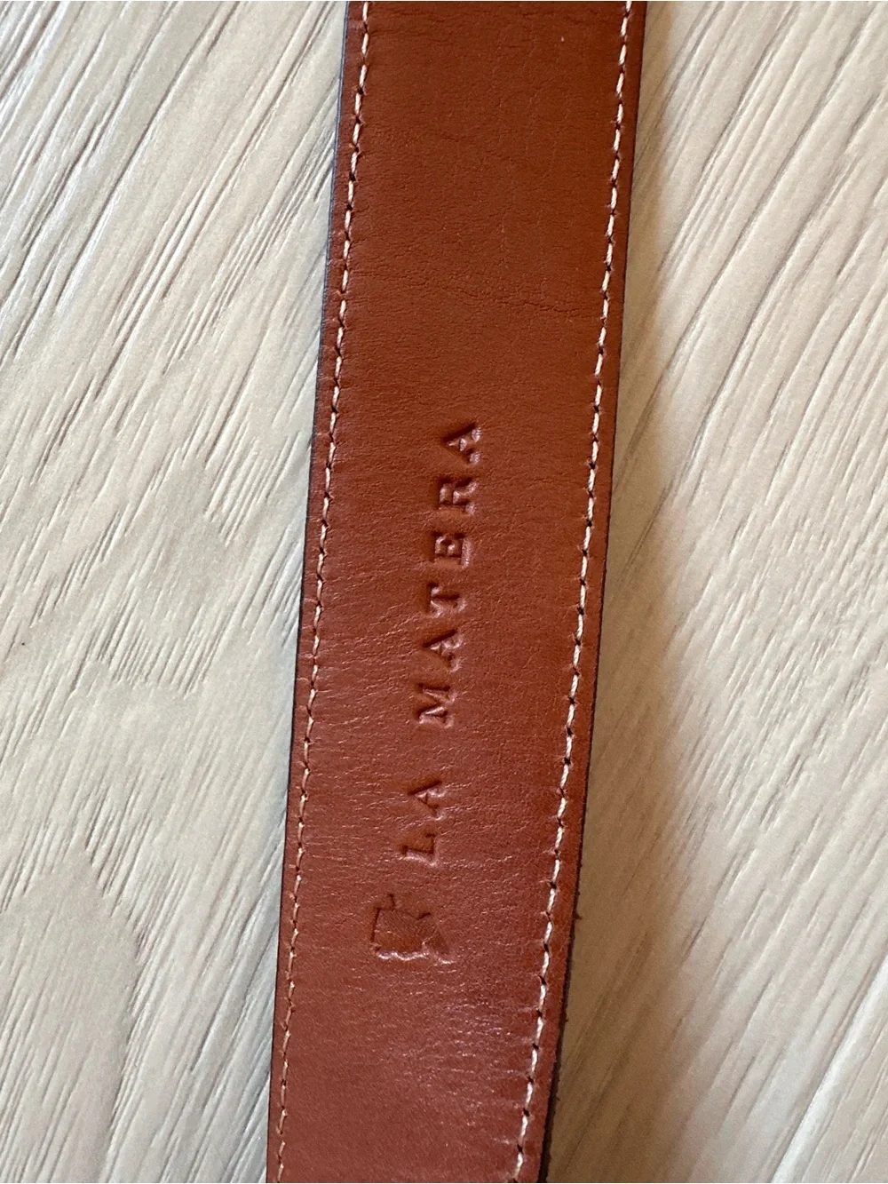 La Matera monogrammed “jrv”